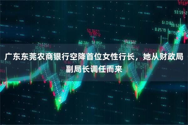 广东东莞农商银行空降首位女性行长，她从财政局副局长调任而来